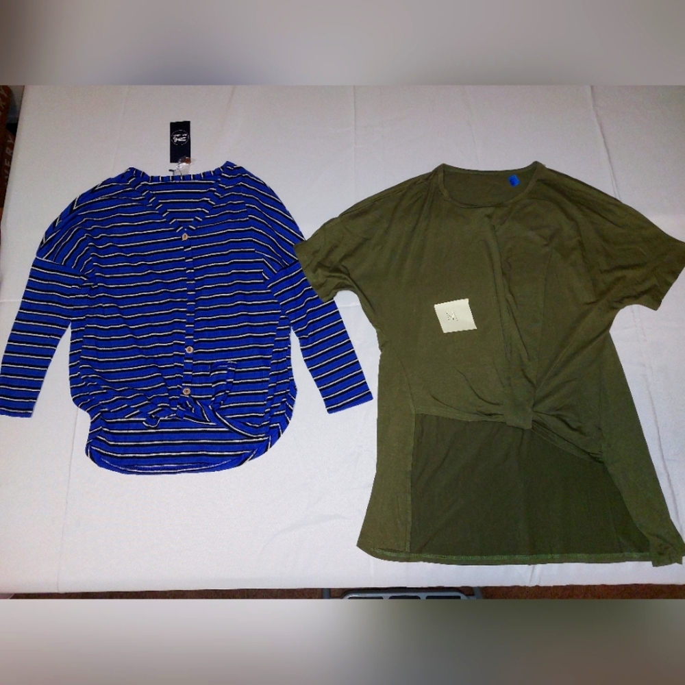 2 Medium Loose Fitting Shirts for Women